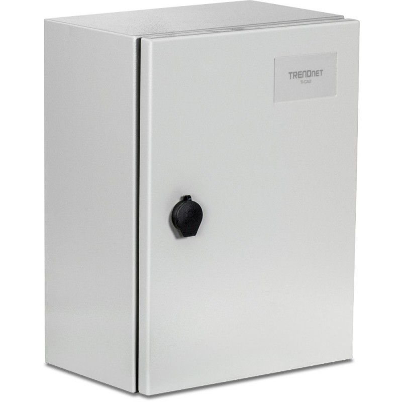 OUTDOOR IP66 STEEL ENCLOSURE ACCSWITH LOCKABLE HINGED DOOR TI-CA2