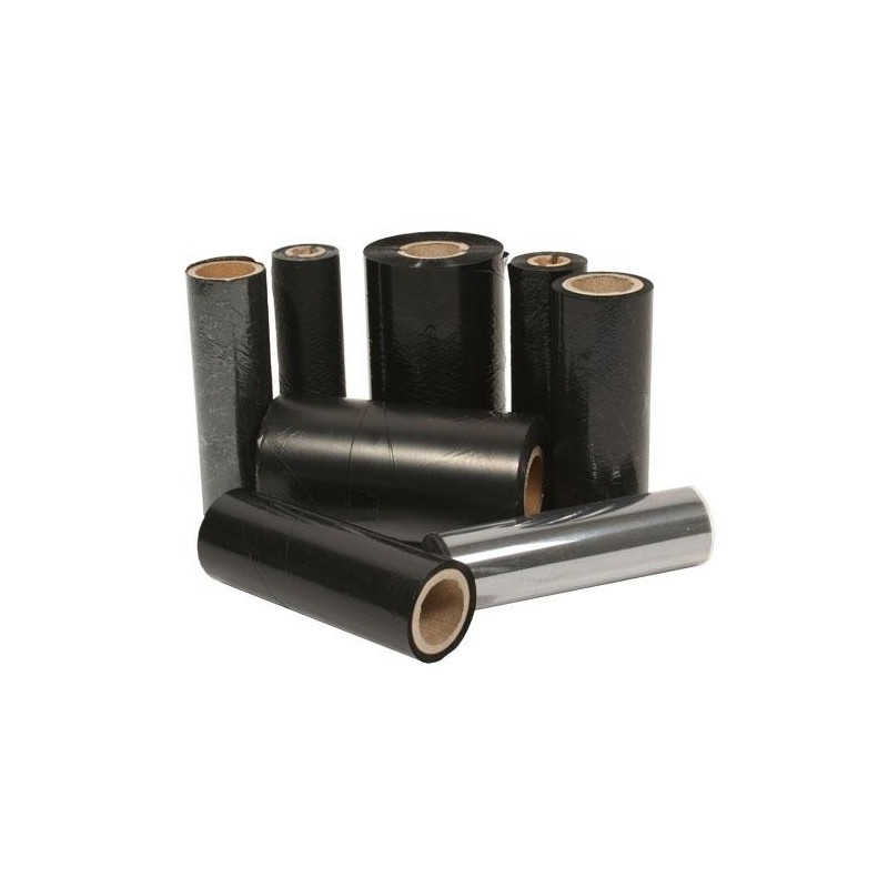 Consumibles - Wax Ribbon, 110mmx450m, 2300, Standard, 25mm core, 12 box 02300BK11045