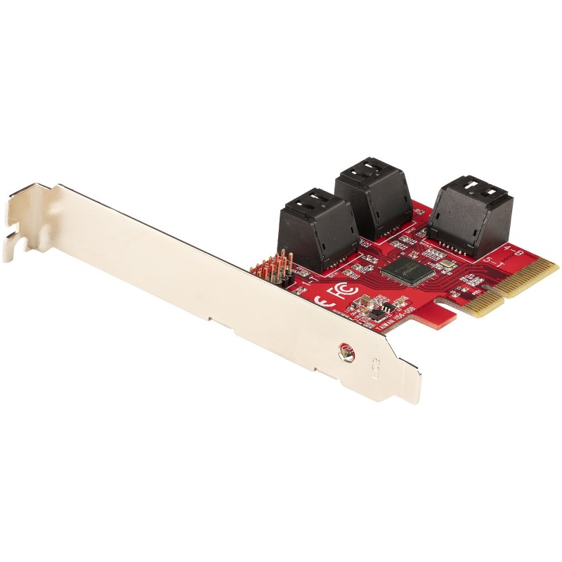 Startech Tarjeta PCIe SATA - 6P6GPCIESATACAR 6P6G-PCIE-SATA-CARD