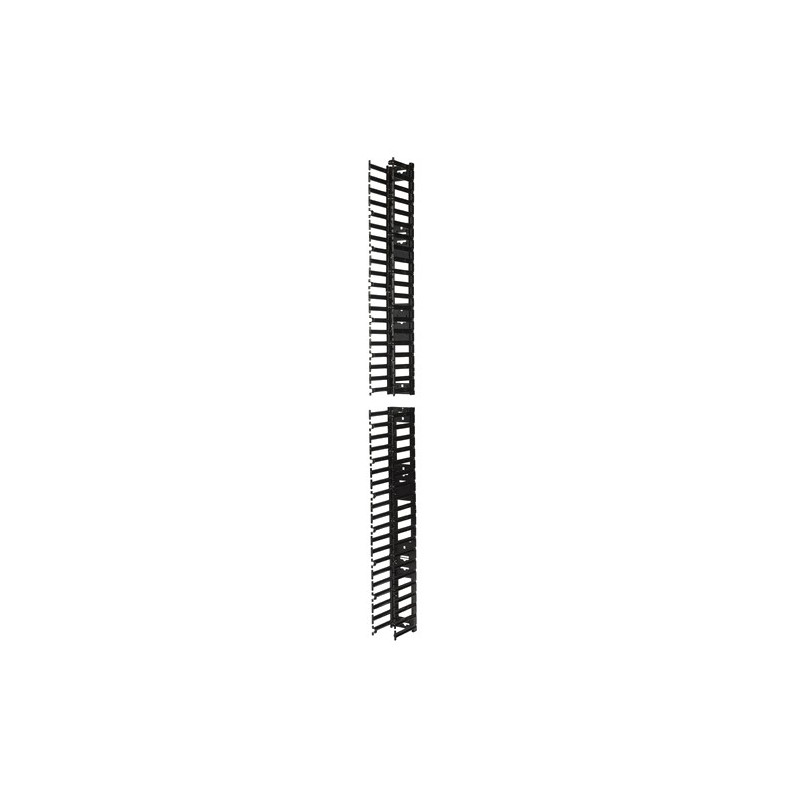 APC AR7588 canaleta para cable Bandeja portacables recta Negro