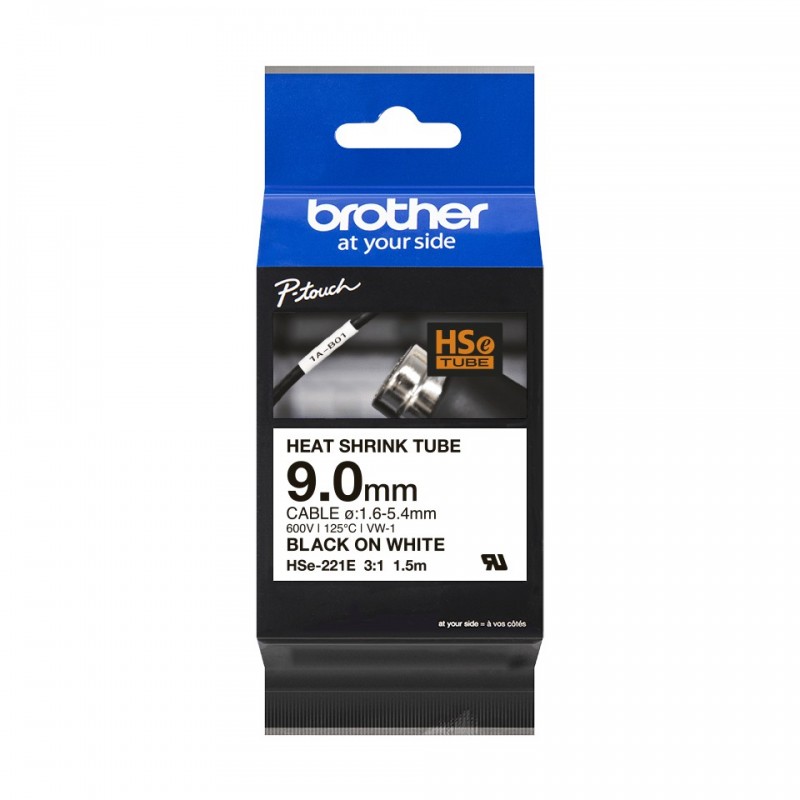 Brother HSE221E tubo termorretráctil