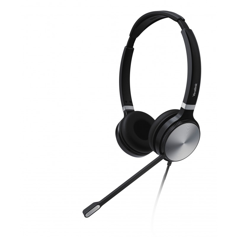 Yealink UH36-Dual Auriculares Alámbrico Diadema Oficina Centro de llamadas USB Tipo C Negro, Plata UH36 DUAL UC USB-C