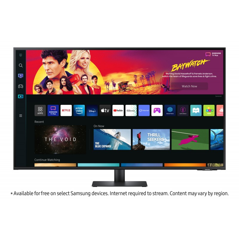 Samsung S43BM700UP - 43" 4K Ultra HD - LED - Negro - 60Hz LS43BM700UPXEN