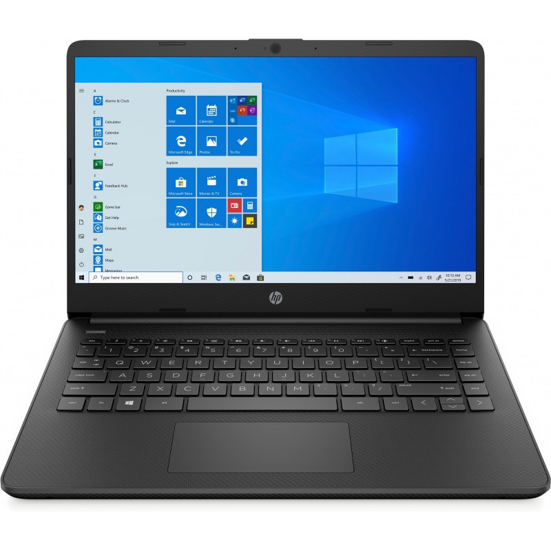 HP 14s-fq0001ns Negro - 14" - AMD 3000 - 4GB - Windows 11 Home in S mode 529R3EAABE
