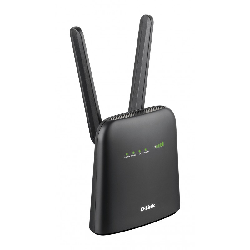 D-Link N300 - Banda única (2,4 GHz) - Ethernet - Negro DWR-920 E