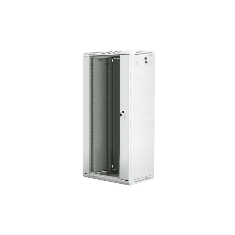 Lanberg WF01-6427-10S armario rack 27U Bastidor de pared Blanco