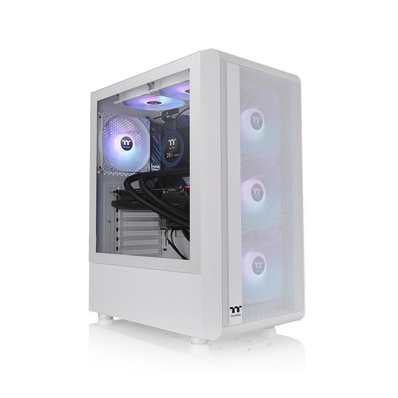 Thermaltake S200 TG ARGB Midi Tower Blanco CA-1X2-00M6WN-00