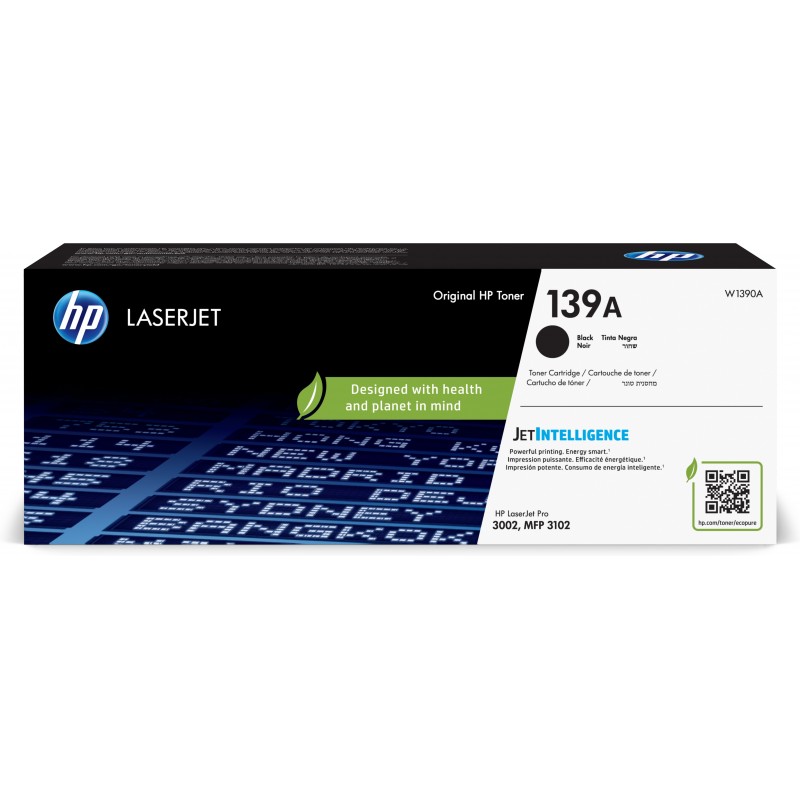 HP LaserJet Cartucho de Tóner Original 139A negro Original Negro W1390A