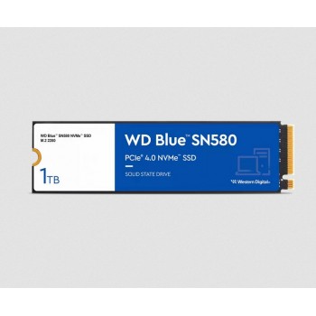 Western Digital Blue SN580 M.2 1 TB PCI Express 4.0 TLC NVMe WDS100T3B0E