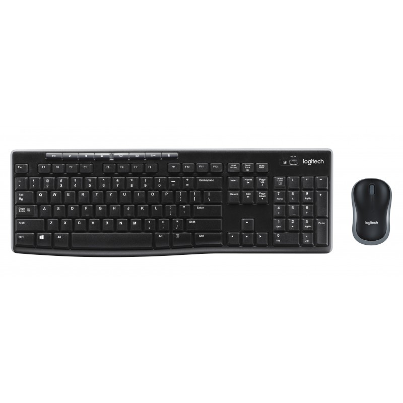 (Reacondicionado) Logitech MK270 Wireless Combo Frances 920-004510