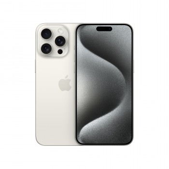 Apple iPhone 15 Pro Max 256 GB Titanio, Blanco MU783QL A