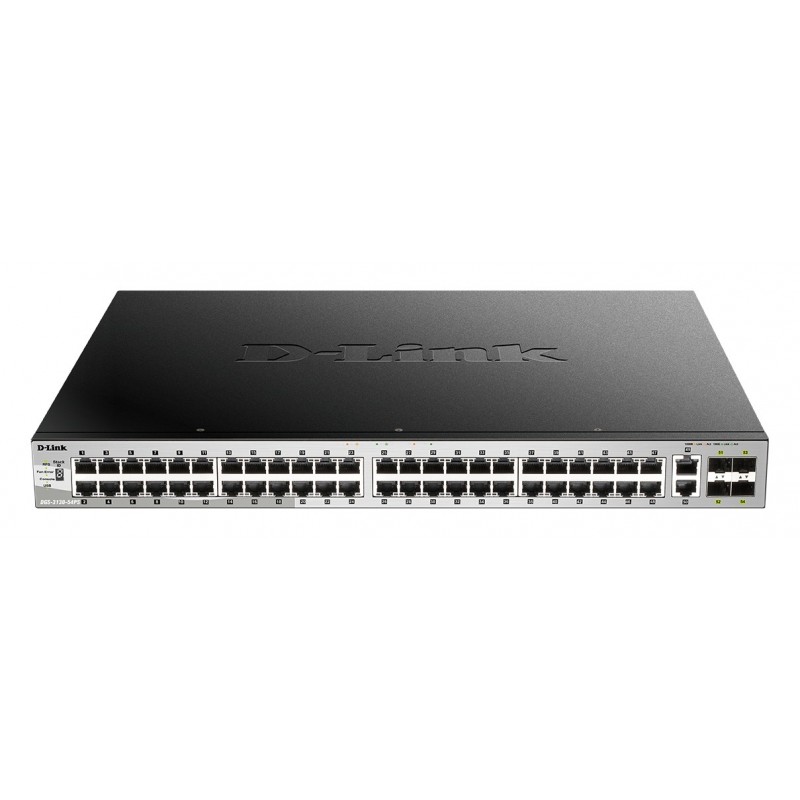 D-Link DGS-3130-54PS E switch Gestionado L3 Gigabit Ethernet (10 100 1000) Energía sobre Ethernet (P