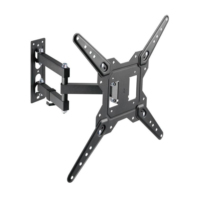 AISENS Soporte Eco Giratorio, Inclinable Para Monitor TV 30kg (3 Pivotes) De 23-55, Negro WT55TSE-153