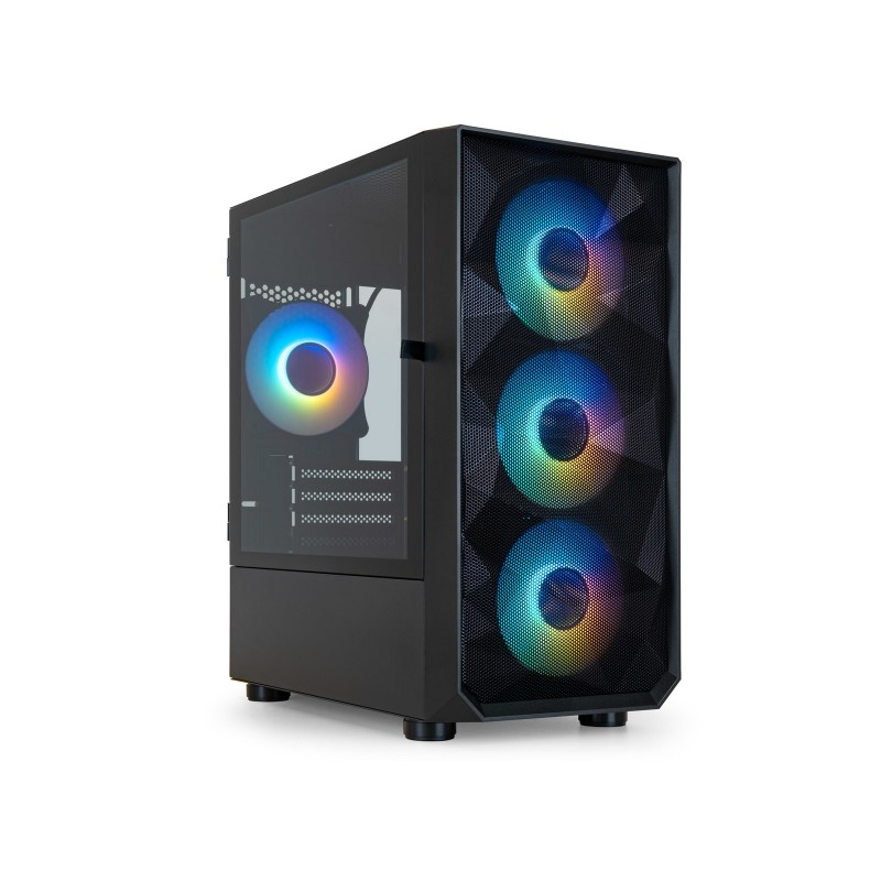 TooQ Caja Minitorre Gaming SEIZURE Negra TQGCC901-B