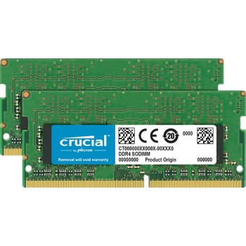(Reacondicionado) Crucial 8GB - 2x4 GB DDR4 2666 MHz CT2K4G4SFS8266