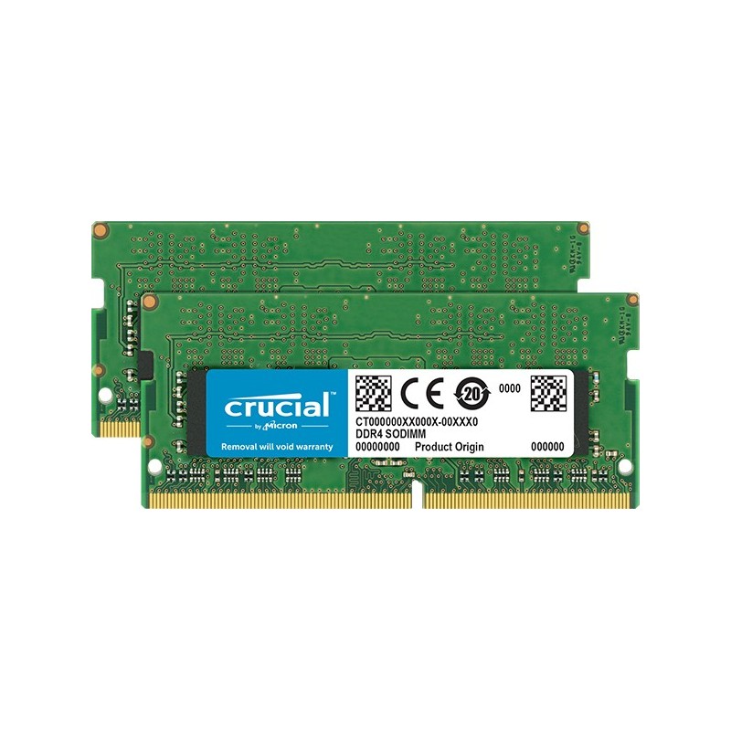 (Reacondicionado) Crucial 8GB - 2x4 GB DDR4 2666 MHz CT2K4G4SFS8266