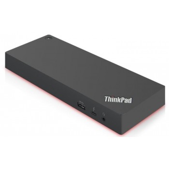 (Reacondicionado) Lenovo 40AN0135EU base para portátil y replicador de puertos Alámbrico Thunderbolt
