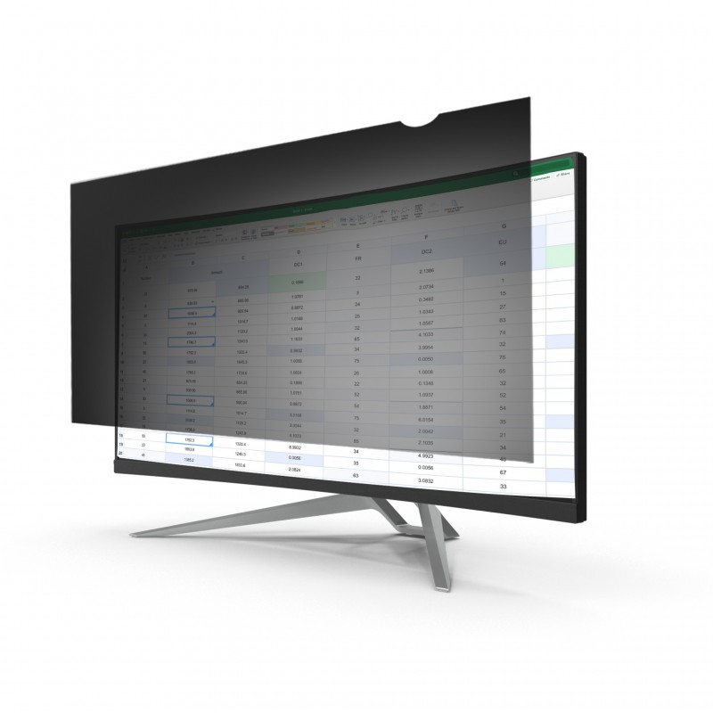 StarTech.com PRIVSCNMON34W filtro para monitor Filtro de privacidad para pantallas sin marco 86,4 cm