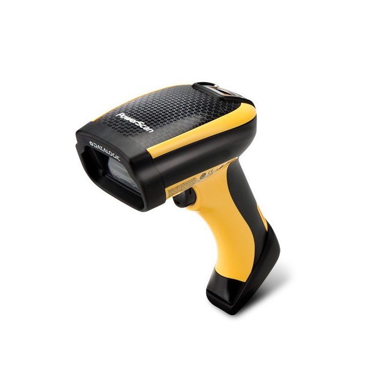 Datalogic PowerScan 9501 Lector de códigos de barras portátil 2D Laser Negro, Amarillo PM9501-HP433RBK10