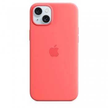 Funda Silicona Rosa para Apple iPhone 15 Plus MT163ZM A