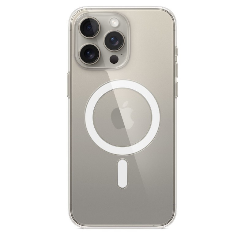 Funda Policarbonato (PC) Transparente para  iPhone 15 Pro Max MT233ZM A