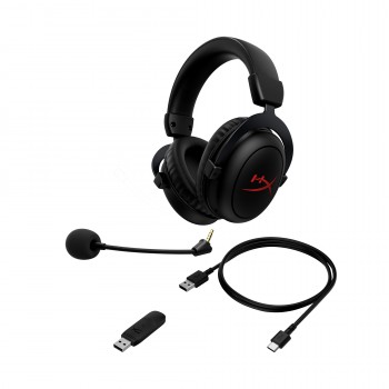 HyperX Auriculares gaming inalámbricos Cloud II Core Negro 6Y2G8AA