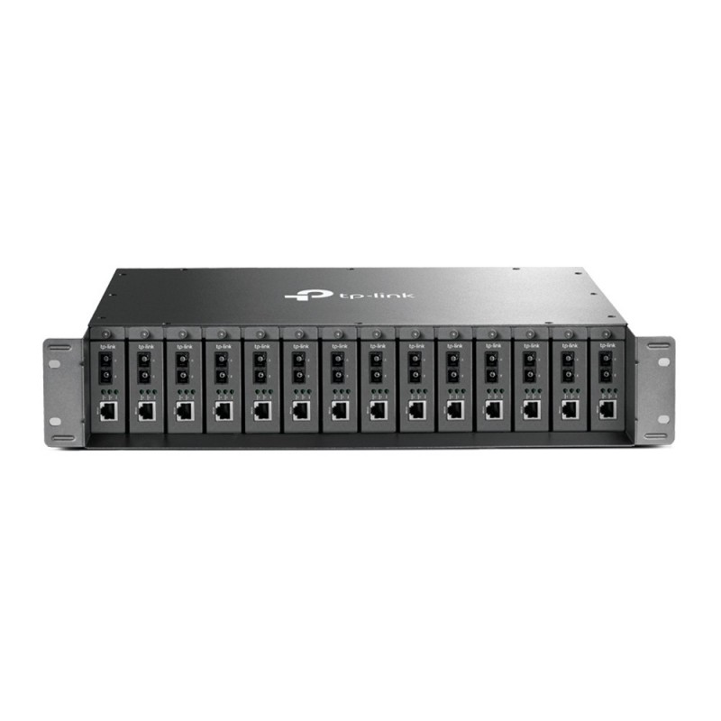 Tp-Link Chasis de conversor de disco TP-Link TL-MC1400 - 2U - Montaje en bastidor