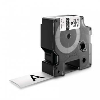 DYMO IND Heat-Shrink Tube Labels, 24mm x 1.5m 1805443