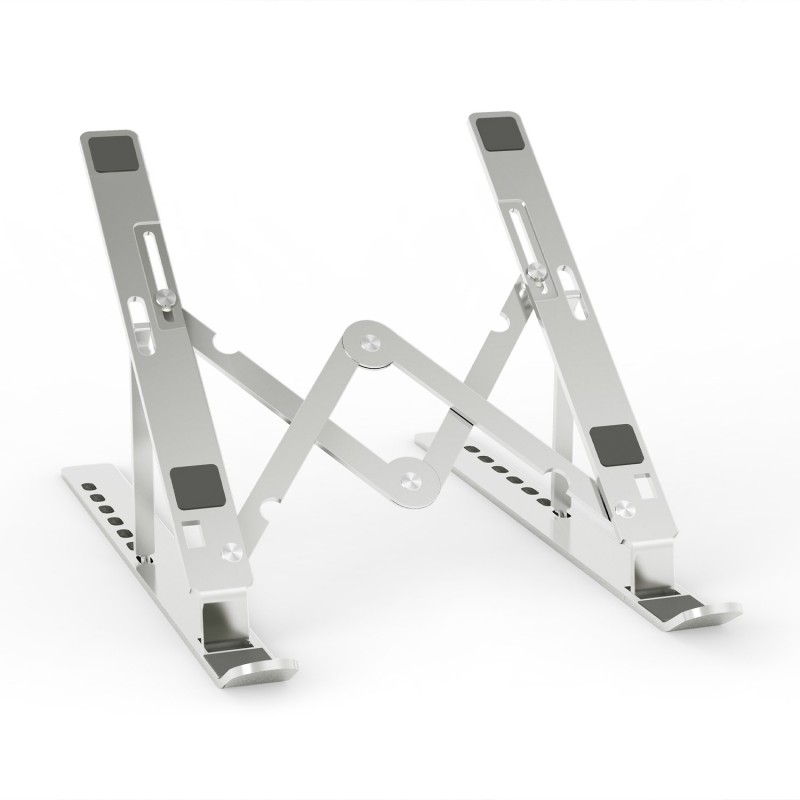 AISENS Soporte de Sobremesa Ajustable para Portatil   Tablet, Plata LPS3M-177