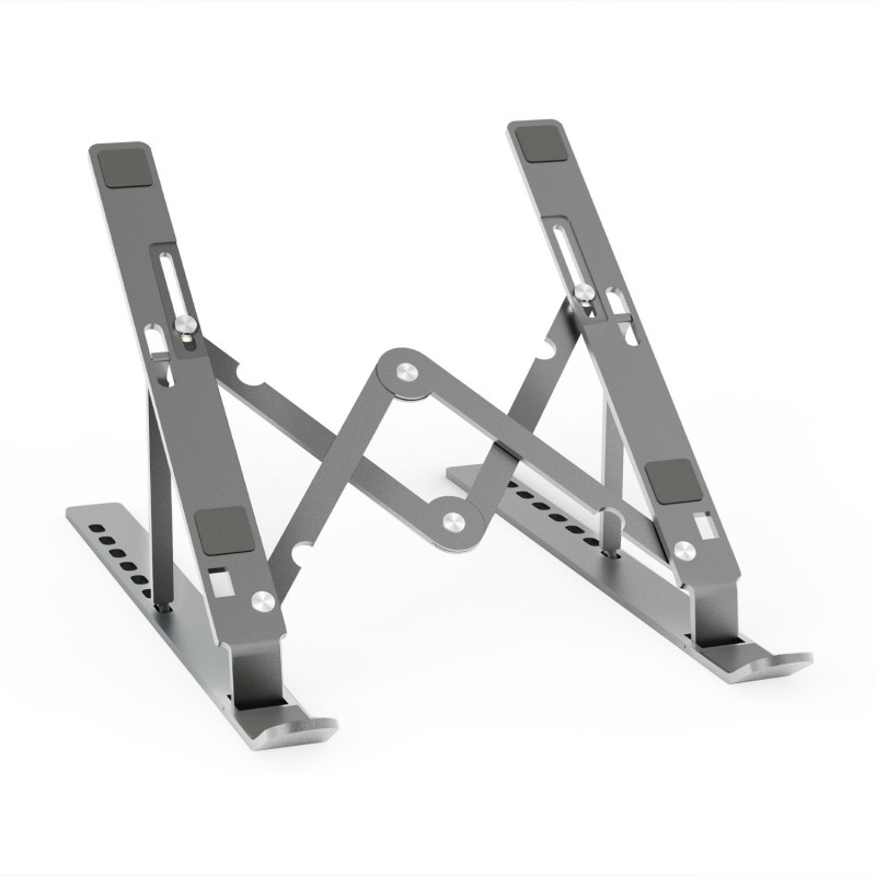 AISENS Soporte de Sobremesa Ajustable para Portatil   Tablet, Gris LPS3M-179