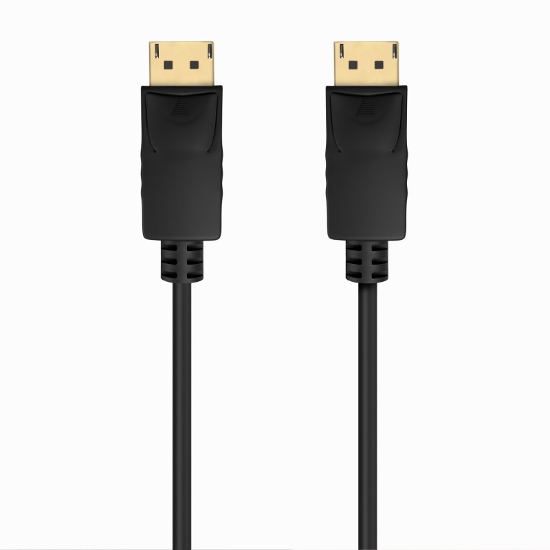 AISENS Cable DISPLAYPORT V1.2 CCS 4K@60Hz, DP M-DP M, Negro, 0.5m A124-0737