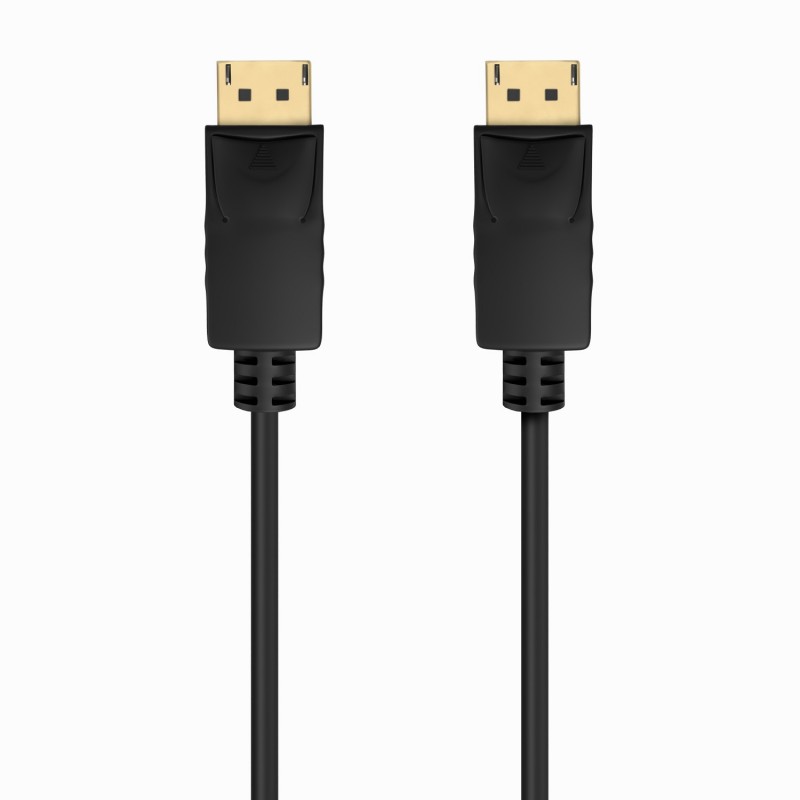 AISENS Cable DISPLAYPORT V1.2 CCS 4K@60Hz, DP M-DP M, Negro, 1.0m A124-0738