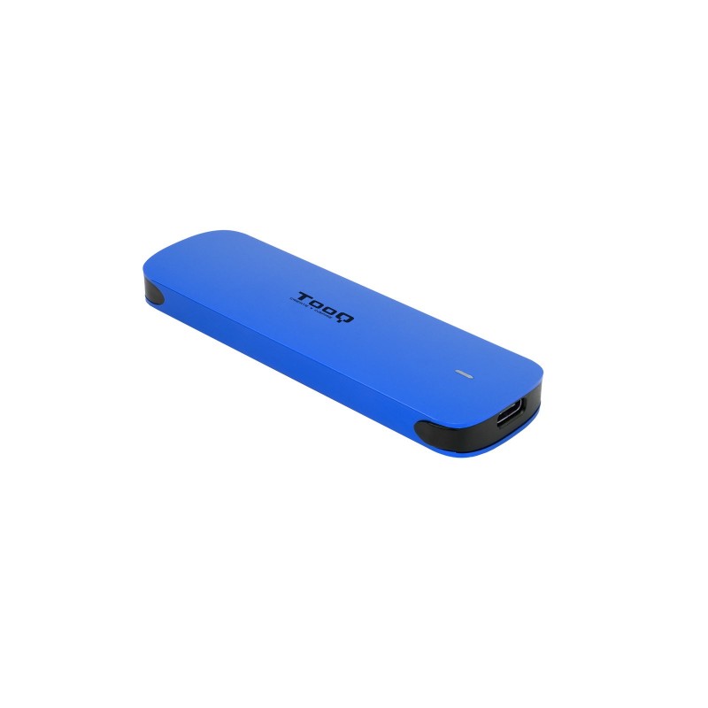TooQ Caja externa para SSD M.2 NVMe, Azul TQE-2201BL