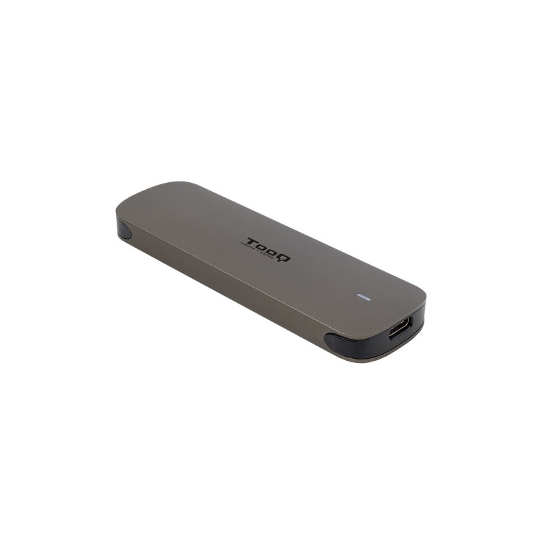 TooQ Caja Externa para SSD M.2 NGFF, Marrón TQE-2202BR