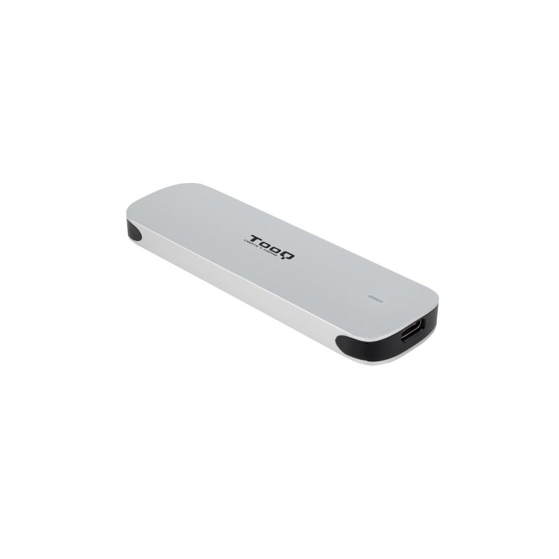 TooQ Caja Externa para SSD M.2 NGFF, Plata TQE-2202S