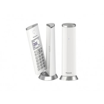 Panasonic KX-TGK212SP Teléfono DECT  Plata, Blanco KX-TGK212SPW