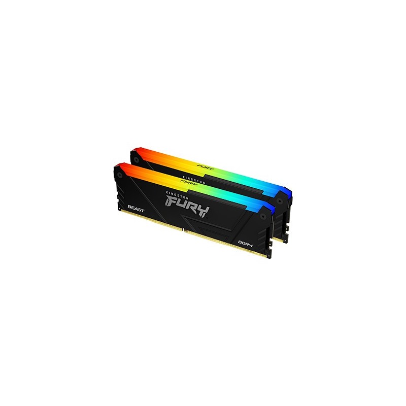Kingston Technology FURY Beast RGB 32GB - 2 x 16GB DDR4 3200 MHz KF432C16BB2AK2 32