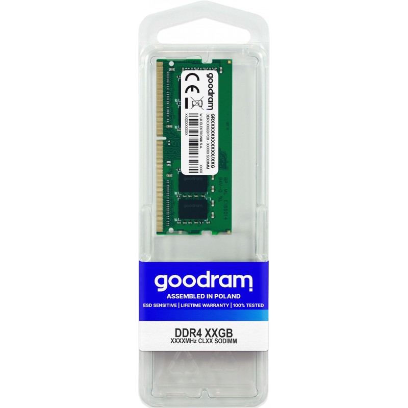Goodram GR3200S464L22 16G 16GB - 1 x 16GB DDR4 3200 MHz