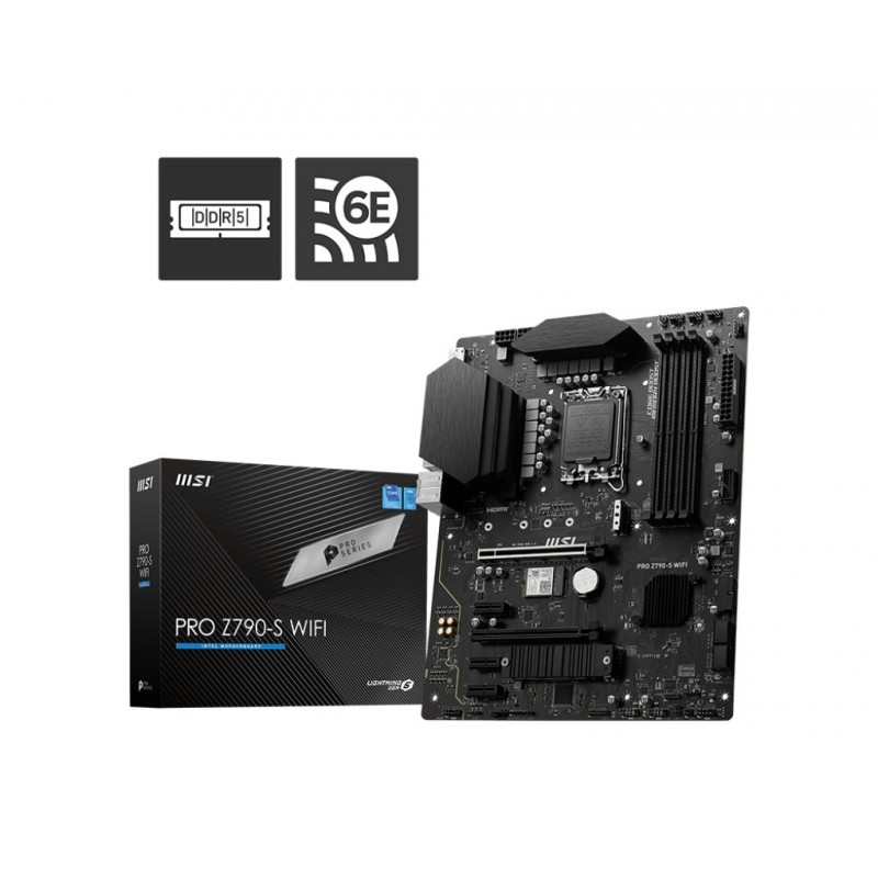 MSI PRO Z790-S WIFI - LGA 1700 - ATX - Intel Z790 911-7D88-001