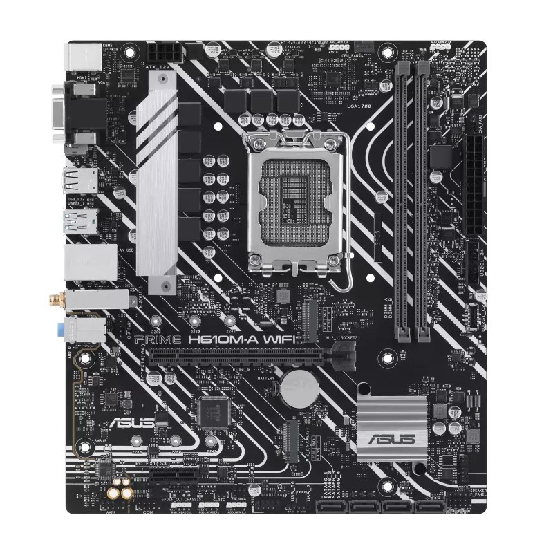 ASUS PRIME H610M-A WIFI - LGA 1700 - micro ATX - Intel H610 90MB1G00-M0EAY0