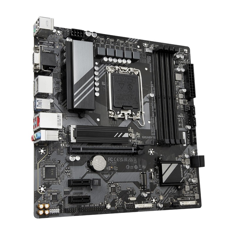 Gigabyte B760M DS3H - LGA 1700 - micro ATX - Intel B760 Express 9MB76MS35-00-10
