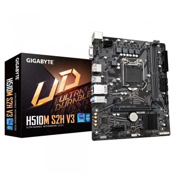 Gigabyte H510M S2H V3 (rev. 1.0) - LGA 1200 (Socket H5) - micro ATX - Intel H470 Express 9MH51M2H3-00-10