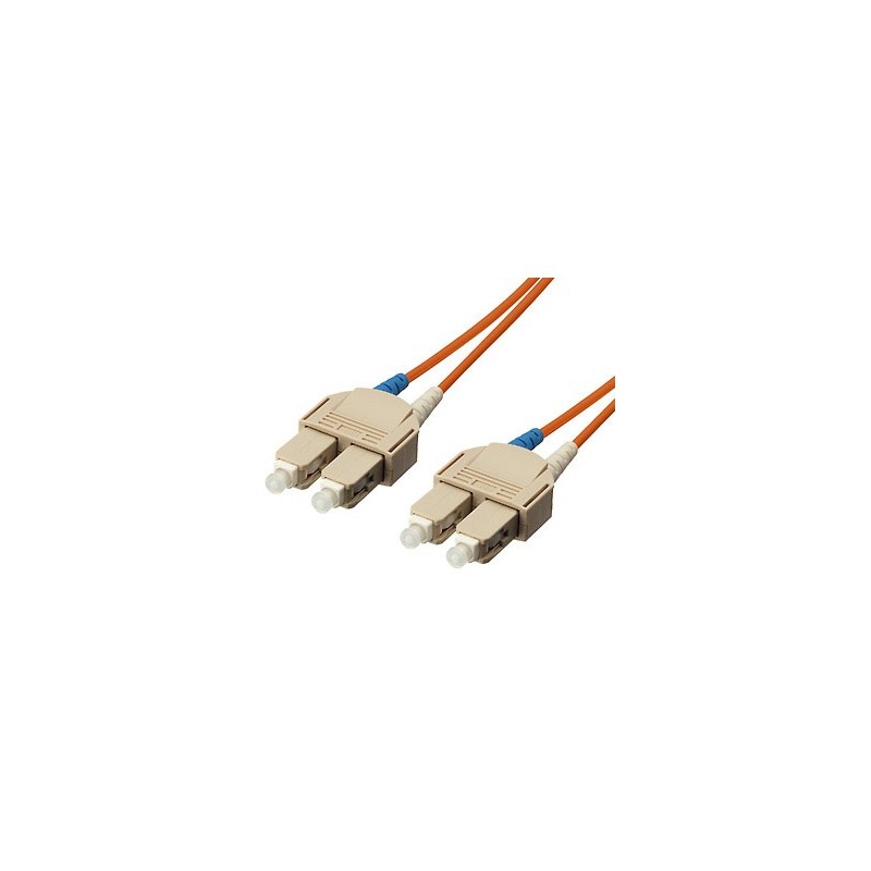 Equip CABLE FIBRA OPTICA MULTIMODO SC SC LSOH 1M COLOR NARANJA 253321