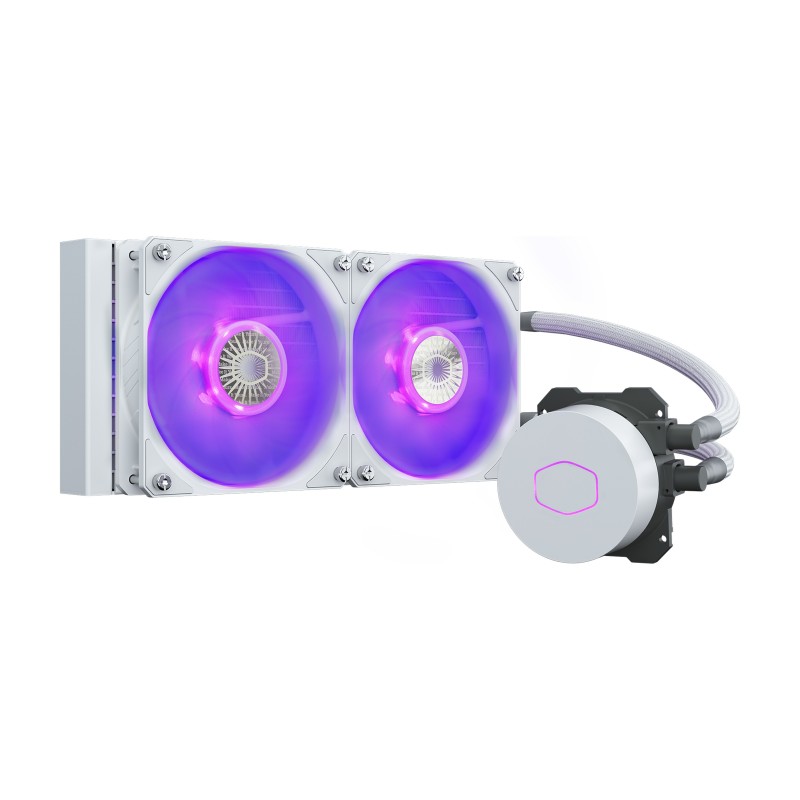 Cooler Master MasterLiquid ML240L V2 RGB White Edition  MLW-D24M-A18PC-RW