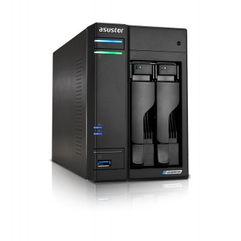 Asustor LOCKERSTOR 2 Gen2 (AS6702T) NAS Escritorio Ethernet Negro N5105