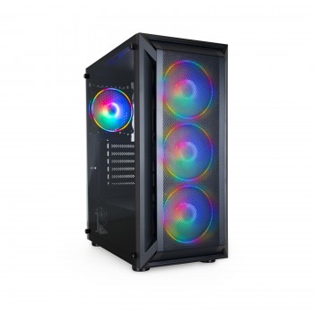 TooQ Caja Semitorre Gaming Ragnärok, Negra TQGCC101-B