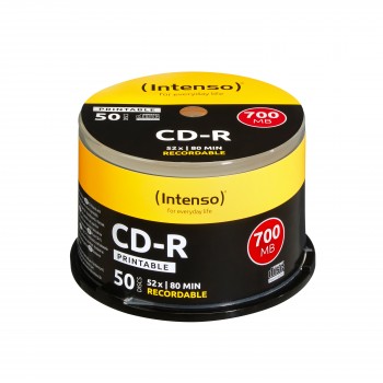 Intenso CD-R 700Mb 50 uds B000ANSSHY