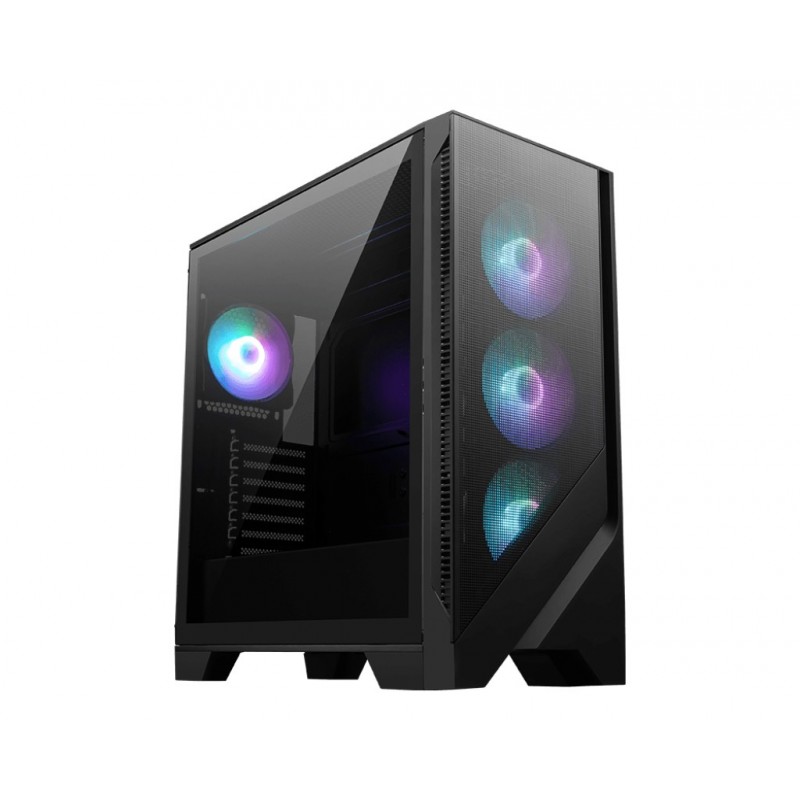 MSI MAG FORGE 320R AIRFLOW Micro Torre Negro, Transparente 306-7G23R21-809