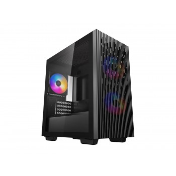DeepCool MATREXX 40 3 Fans Led Tricolor Cristal Templado Lateral DP-MATX-MATREXX40-3FS