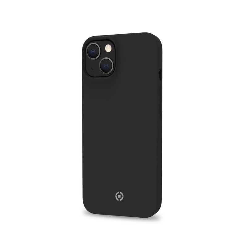 Funda iPhone 14 Negro - Microfibra - Silicona CROMO1024BK